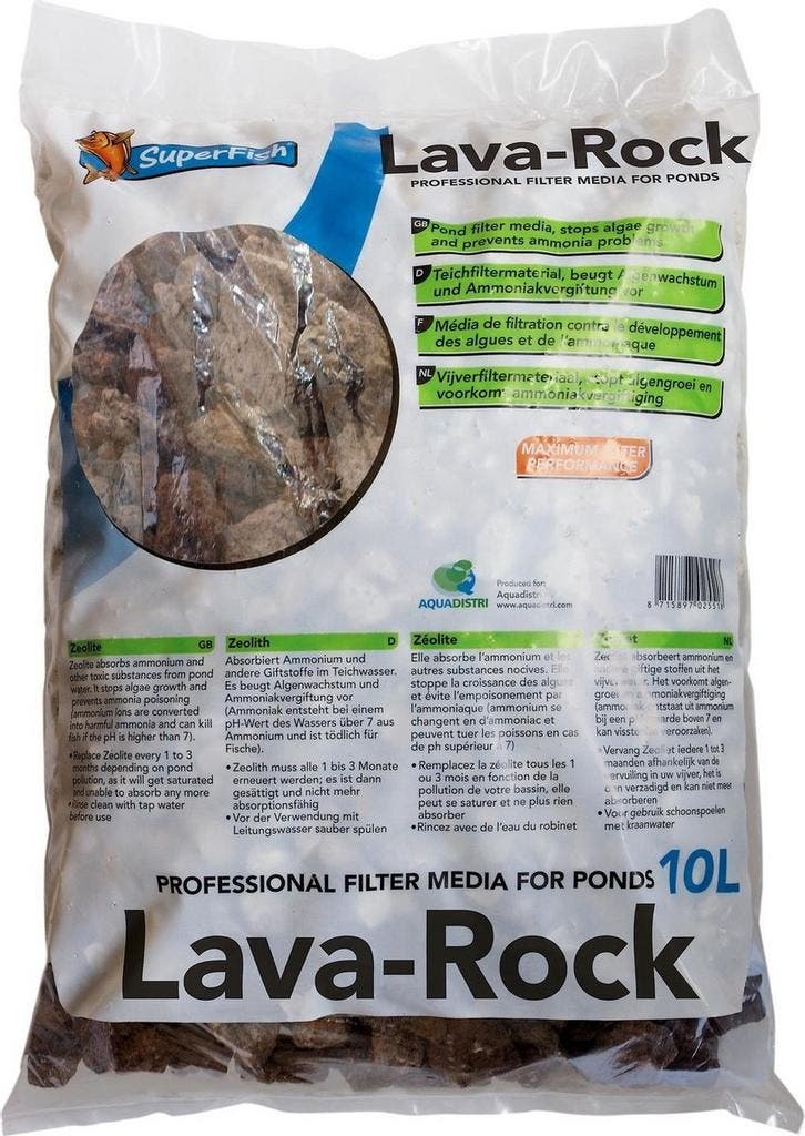Superfish Filterlava Zak - Filters - 10 l, Tuin en Terras, Vijvers, Verzenden