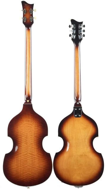 Hofner 500/1 Violin Bass 1968 with Apollo Matching Guitar, Ophalen of Verzenden, Zo goed als nieuw, Elektrisch