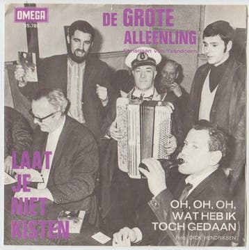 vinyl single 7 inch - De Grote Alleenling - Laat Je Niet..., Verzenden, Zo goed als nieuw, 7 inch, Nederlandstalig