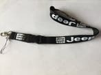 Keycord sleutelhanger jeep white, Ophalen of Verzenden, Nieuw