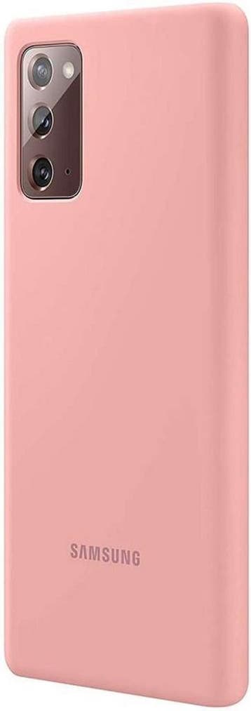 Samsung Silicone Hoesje - Samsung Galaxy Note 20 - Brons, Ophalen of Verzenden, Nieuw
