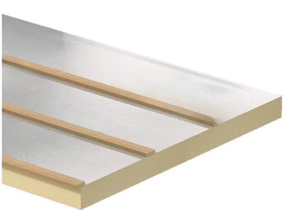 Renovatieplaat 2400x1200x140mm Rd:6.36 (=2,88 mÂ²), Doe-het-zelf en Verbouw, Isolatie en Afdichting, Minder dan 4 cm, Minder dan 5 m²