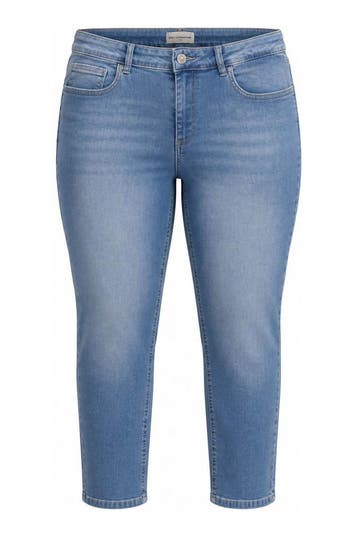 Only Carmakoma Broek in maat 50 Blauw, Only Carmakoma, Verzenden, Zo goed als nieuw, Blauw