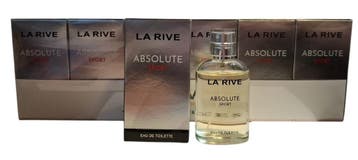 La Rive Absolute Sport parfum VOORDEEL 6x30 ml, Verzenden, Nieuw