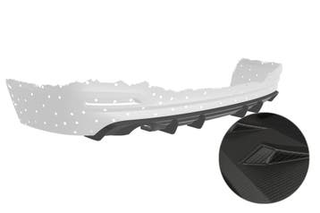 Achterskirt voor BMW 3 Reeks F30 berline HA485-M, Verzenden, Nieuw