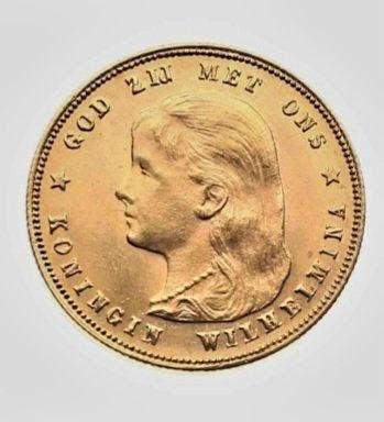 Nederland. Wilhelmina. 10 Gulden 1897