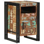 vidaXL Nachtkastje 40x40x59 cm Massief hout gerecycled, Verzenden, Nieuw, Hout