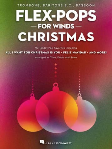 Flex–Pops for Winds – Christmas – Trombone/Baritone BC/Basso, Ophalen of Verzenden