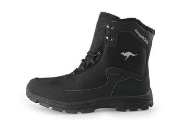 Kangaroos Veterboots in maat 45 Zwart, Kleding | Heren, Schoenen, Verzenden, Zwart, Boots, Zo goed als nieuw