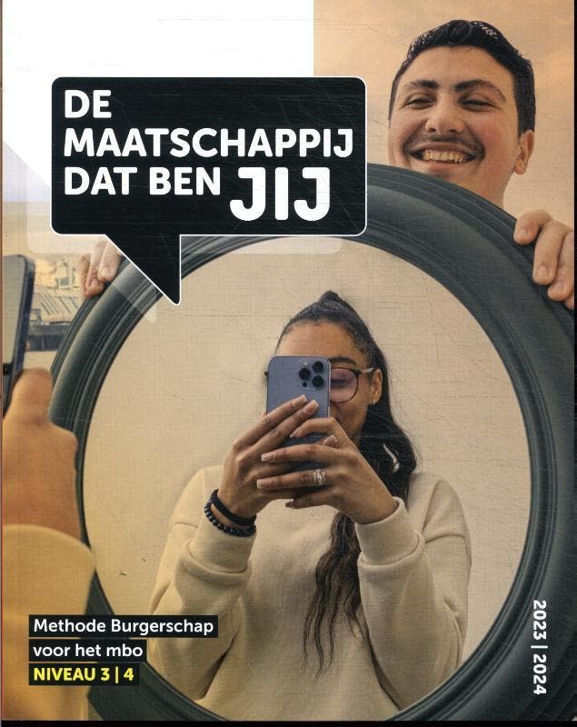 De maatschappij dat ben JIJ niveau 3 4 9789492620392, Boeken, Studieboeken en Cursussen, Zo goed als nieuw, Verzenden