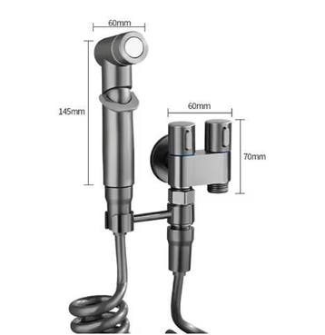Hygiënische Douche Bidet Set – Dubbele Uitlaat en Muurkraan, Verzenden, Nieuw