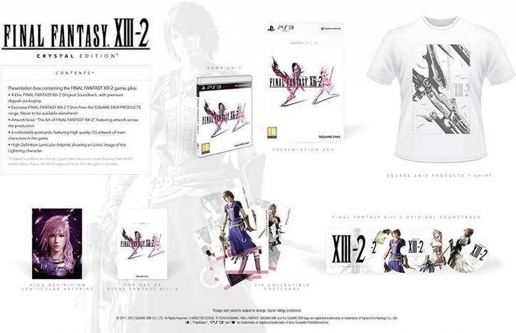 Final Fantasy XIII-2 Crystal Edition (PlayStation 3), Spelcomputers en Games, Games | Sony PlayStation 3, Gebruikt, Vanaf 12 jaar