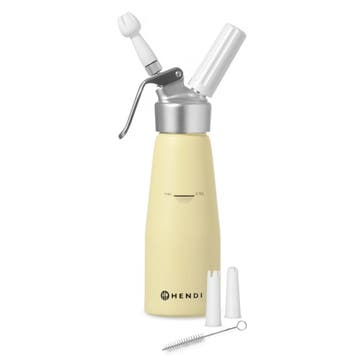 Slagroomapparaat | Aluminium | Div. Kleuren | 0.5L | 3, Verzenden, Nieuw in verpakking