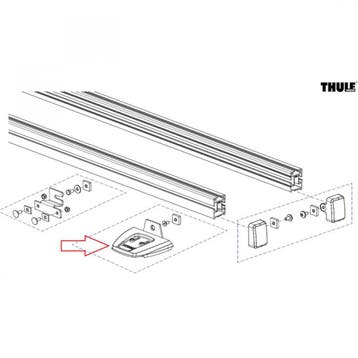 Thule Ducato H2> 2017 Luifel SmartClamp, Nieuw