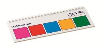 Lijn 3 Hakkaarten, Verzenden, Nieuw