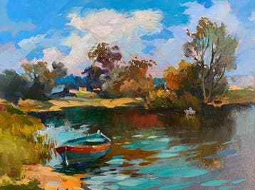 Yuriy Suprunchuk (1961) - Preparing for fishing