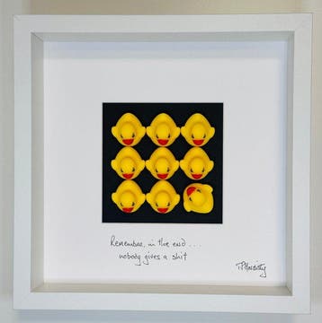 T P Hardisty - Remember in the end … nobody gives a shit