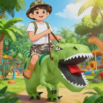 Opblaasbaar T-Rex Kostuum - Draak Rijden Dinosaurussen Outfi, Verzenden, Nieuw