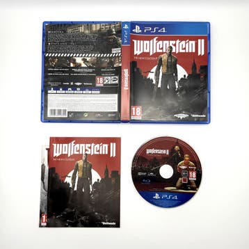 Wolfenstein II: The New Colossus - PlayStation 4 PS4 - PAL …, Spelcomputers en Games, Ophalen of Verzenden, Zo goed als nieuw