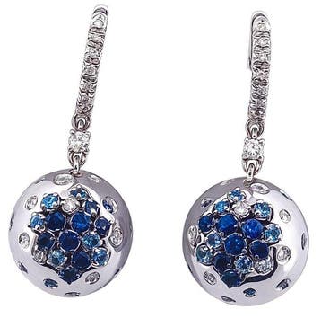 Damiani - Oorbellen - PARADISE - 18 karaat Witgoud Diamant, Sieraden, Tassen en Uiterlijk, Nieuw