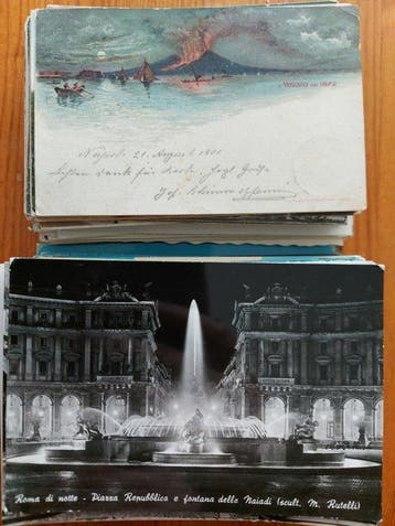 Italië - Stad en Landschap, Kastelen en Monumenten, Fantasie, Gelopen