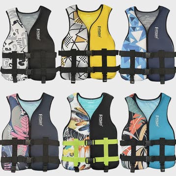 CE Neopreen Reddingsvest voor Volwassenen (60-120 kg) - Veil, Verzenden, Nieuw