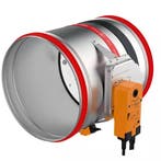 Brandklep rond 250 mm met servomotor 230V - EI120S, Ophalen of Verzenden, Nieuw