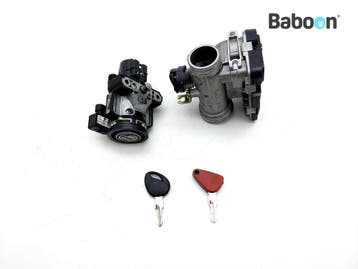 Contactslot Set met Immobiliser Piaggio | Vespa MP3 300 ie, Motoren, Verzenden, Gebruikt