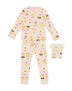 HEMA Kinderpyjama ontbijt met poppenpyjama gebroken wit, Verzenden, Nieuw