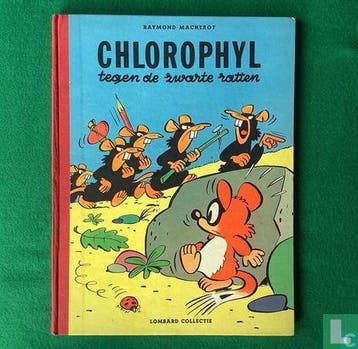 Chlorophyl tegen de zwarte ratten - 1956, Boeken, Eén stripboek, Verzenden, Gelezen, Macherot, Raymond.