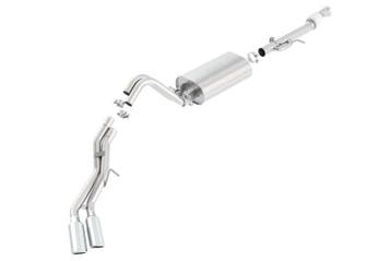 Borla 15-16 Cadillac Escalade ESV 6.2L Auto Trans Dual Round, Auto-onderdelen, Uitlaatsystemen, Ophalen of Verzenden, Nieuw