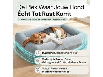 Buddy Beds Orthopedische Hondenmand - Luxe Hondenbed -, Verzenden, Zo goed als nieuw