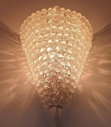 Wandlamp - Glas, Staal