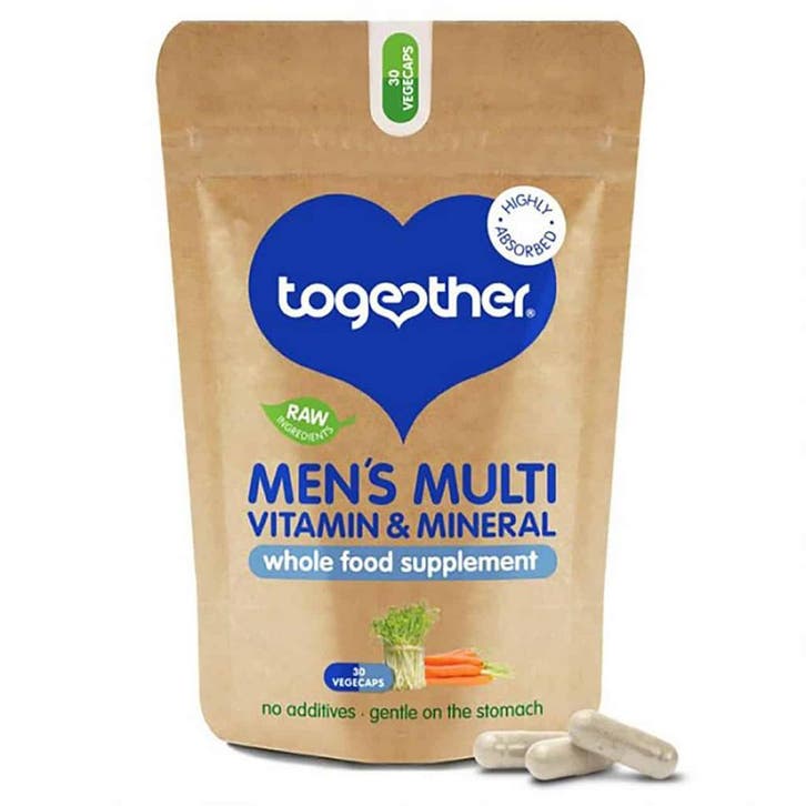 Multi vitamine capsules voor mannen - Together - 30 stuks, Sport en Fitness, Gezondheidsproducten en Wellness, Nieuw, Verzenden