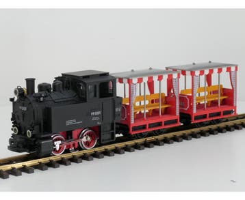 LGB 20701 T startset (Personenwagons Standaard), Hobby en Vrije tijd, Modeltreinen | Overige schalen, Gebruikt, Overige typen