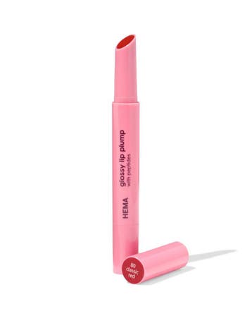 HEMA Glossy lipplump 80 classic red, Verzenden, Nieuw, Rood