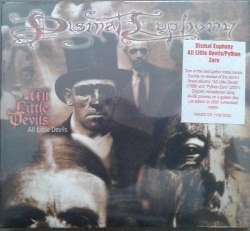 cd - Dismal Euphony - All Little Devils / Python Zero, Cd's en Dvd's, Cd's | Hardrock en Metal, Nieuw in verpakking, Verzenden