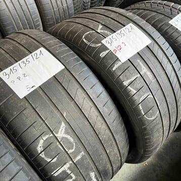 2 x Pirelli PZero 315-35-21 Zomerbanden 5mm, Auto-onderdelen, Gebruikt, Band(en), Personenwagen, 315 mm