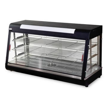 HCB Warmhoudvitrine - 120 cm - 230V - RVS, Verzenden, Nieuw in verpakking