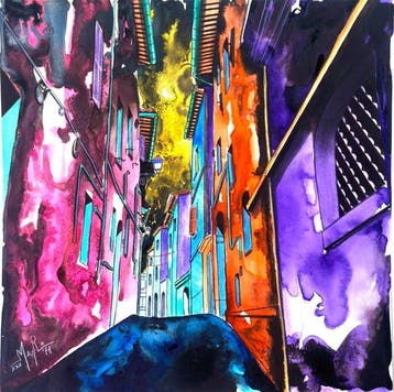 Mauro Falcioni (1978) - Vicolorato Del Buono, Antiek en Kunst