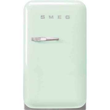 €949 Smeg FAB5RPG5 koelkast Vrijstaand 34 l D Groen, Ophalen of Verzenden, Nieuw, 160 cm of meer