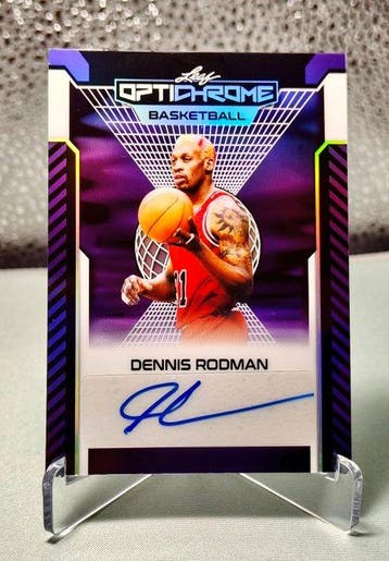 Leaf 1/1 Dennis Rodman Autograf - 1 Card - Excellent (EX), Nieuw