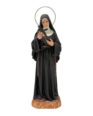 Olot - sculptuur, Santa Rita de Casia - 48 cm - Messing,