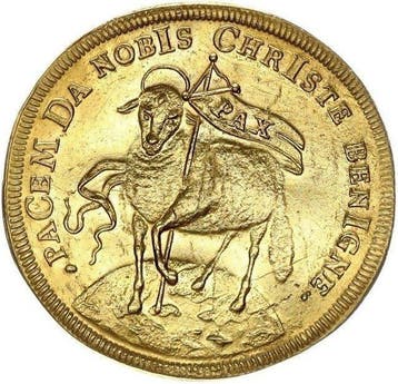 Duitsland, Nürnberg, Stad. 4-fach Dukat 1703, Sehr selten,