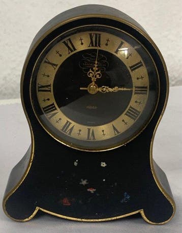 Kleine Neuchateloise - Jaeger - geverfd metaal - 1940-1950, Antiek en Kunst