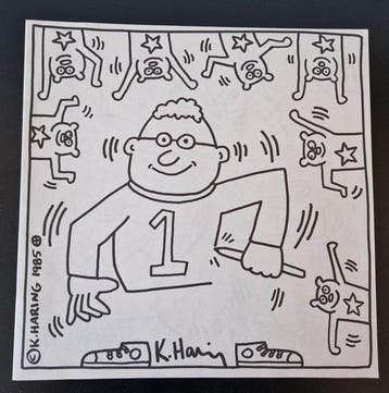 Keith Haring (1958-1990) - Coloring Book (1985)