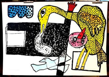 Corneille (1922-2010) - Pinocchio