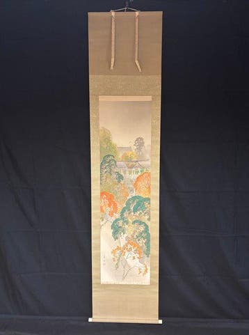 Kawakita Kaho (1875–1940) — Herfstlandschap van