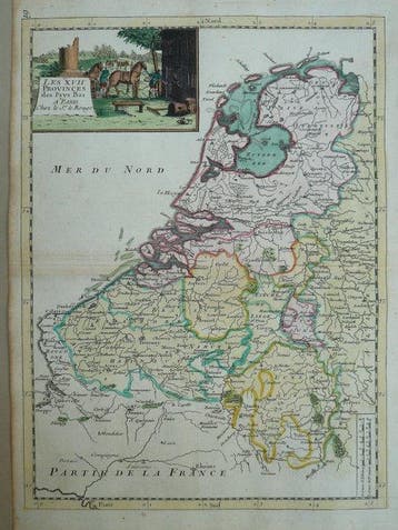 Nederland - België, Luxemburg; G.L. Le Rouge - Les XVII, Nieuw