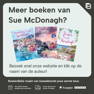 Zomer in het kunstcafe / Grote letter bibliotheek / 3987, Verzenden, Zo goed als nieuw, Sue McDonagh